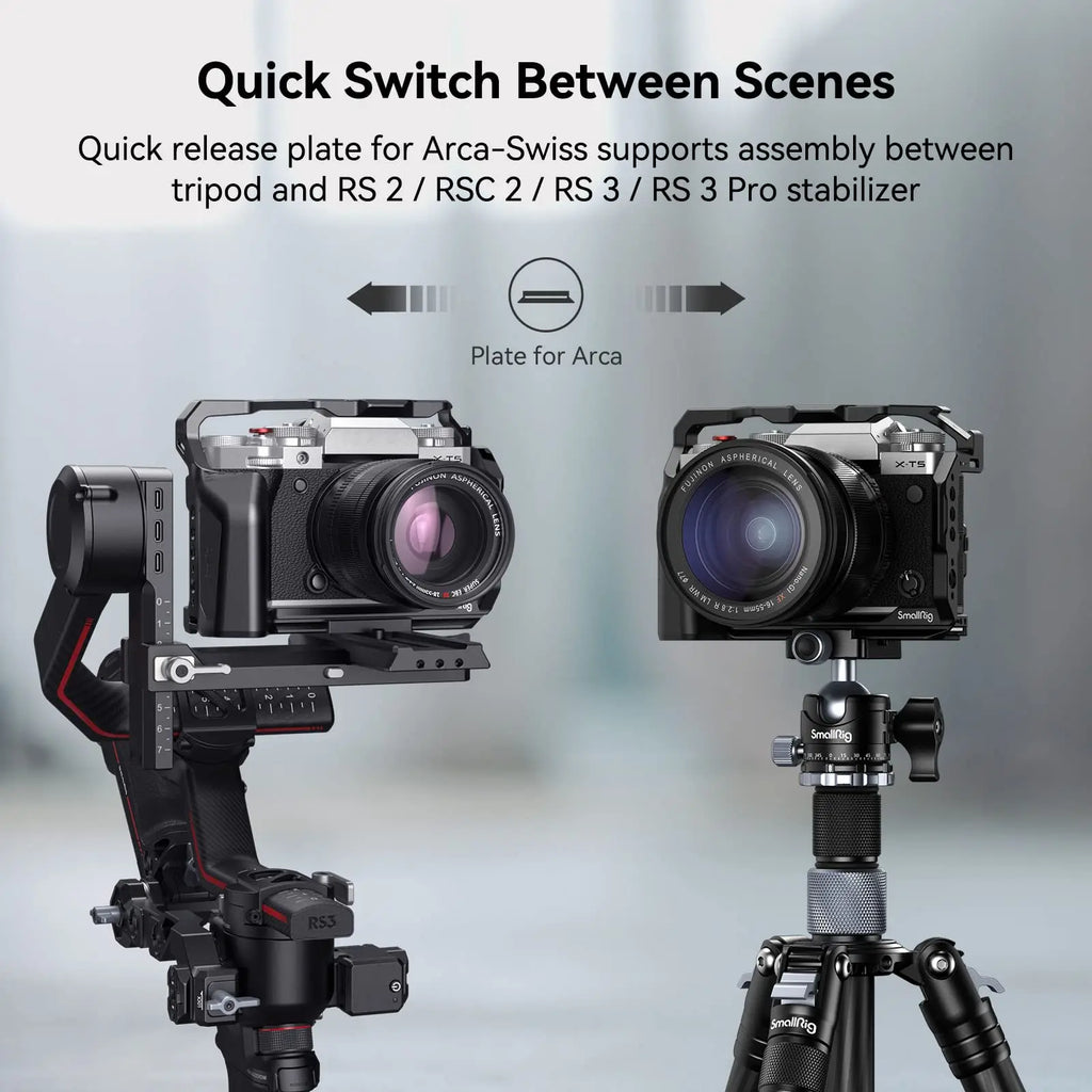 SmallRig Multifunctional Cage for FUJIFILM X-T5 Retro Handheld Cage Kit