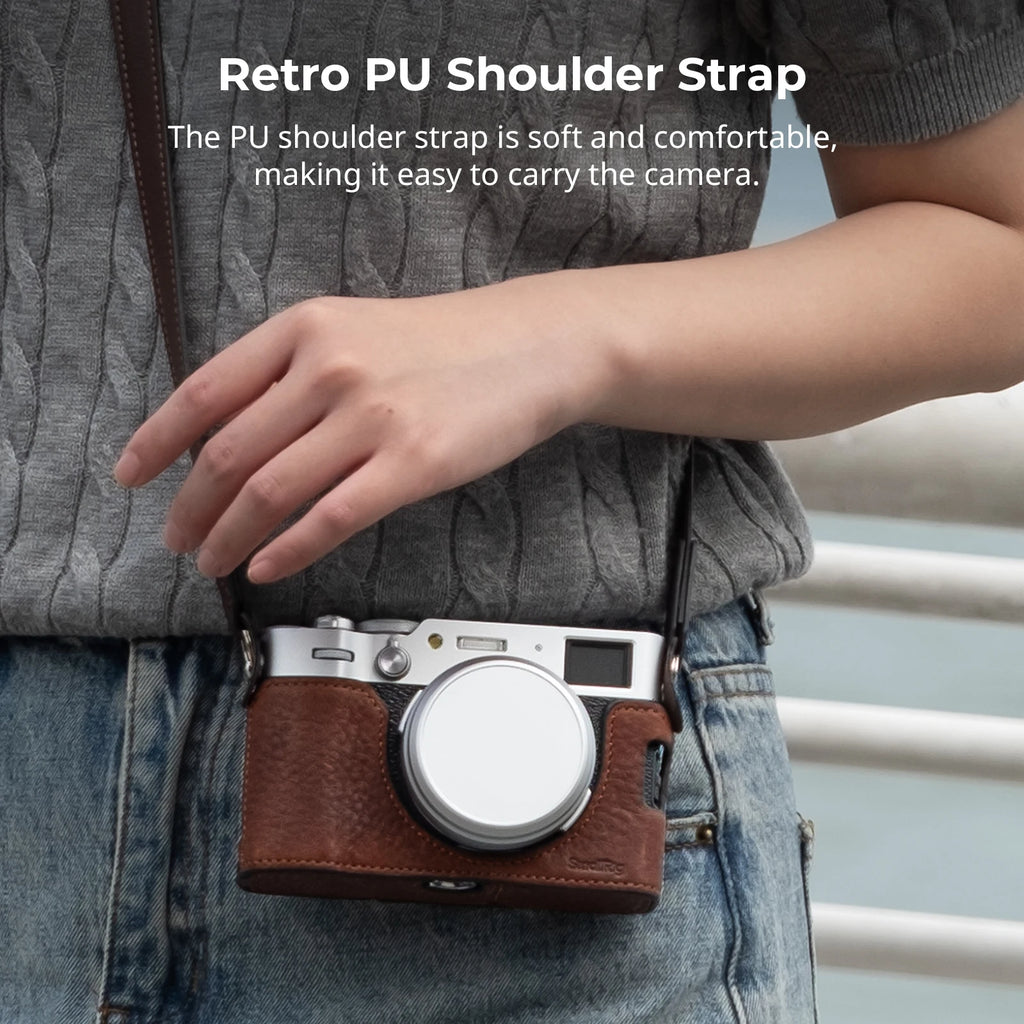 SmallRig Leather Half Case Kit for FUJIFILM X100VI