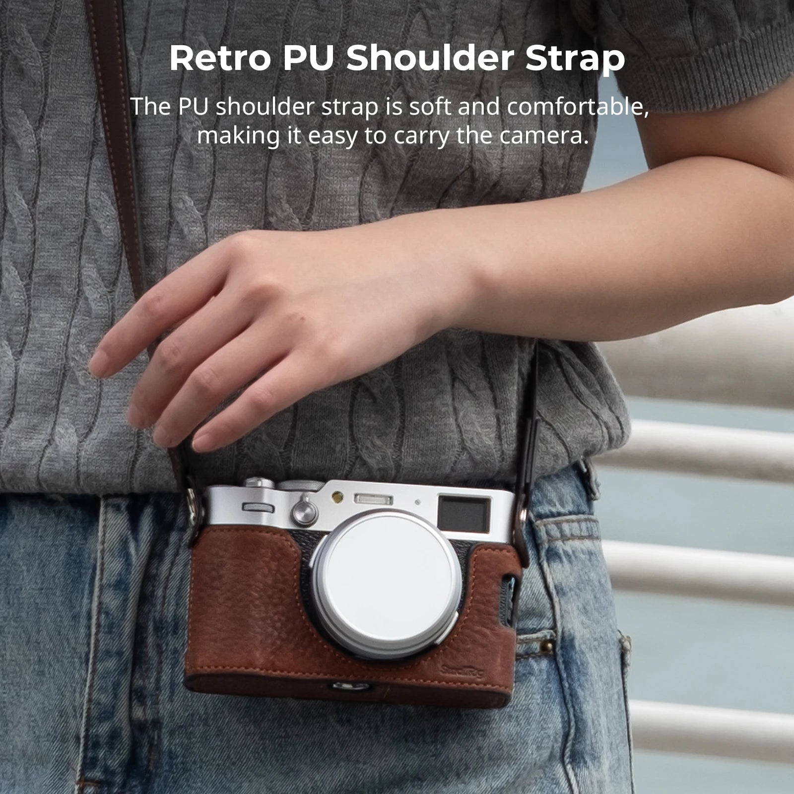 SmallRig Leather Half Case Kit for FUJIFILM X100VI