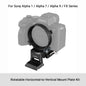 SmallRig Rotatable Horizontal-to-Vertical Mount Plate Kit for Sony Alpha 1 / Alpha 7 / Alpha 9 / FX Series 4244