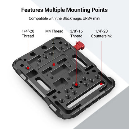 SmallRig V Mount Battery Plate, V-Lock Assembly Kit, Female V-Dock Male V-Lock Quick Release Plate – 1846C