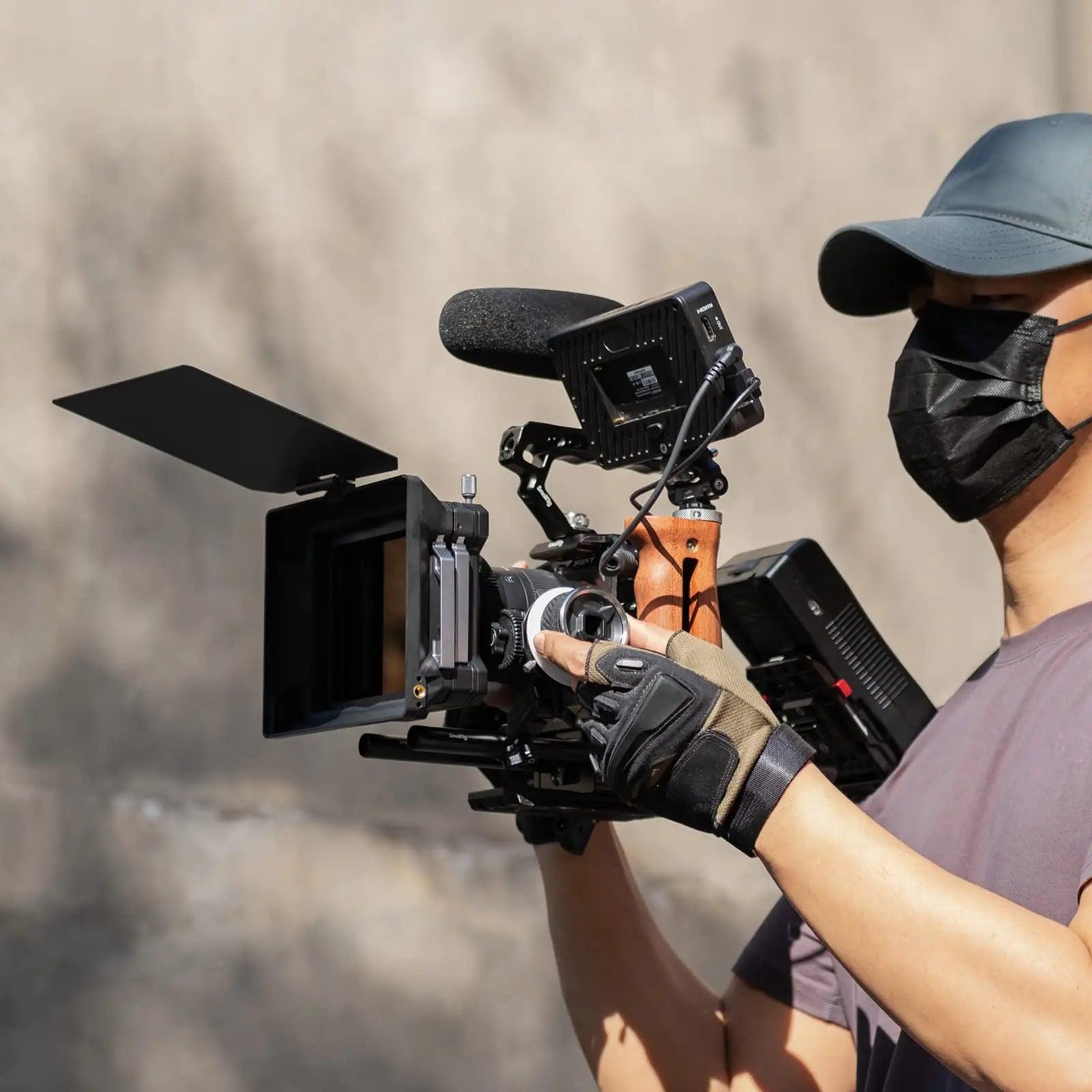 SMALLRIG Matte Box Star-Trail Lightweight Multifunctional Modular VND Kit