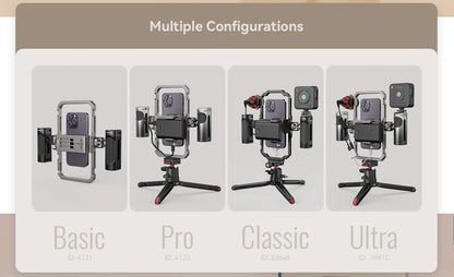 SmallRig All-in-One Video Kit Ultra /Pro/Basic/ Classic Kit for Phone Photography Universal Phone Cage Kit