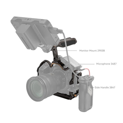 SmallRig "Night Eagle" Cage Kit for Nikon Z 8 New Design and Coloring with Top Handle and USB-C Cable Clamp 4317