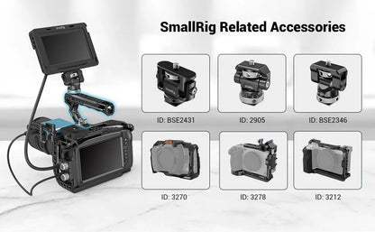 SmallRig Quick Release Camera ARRI Handle Grip Can Use W/ SmallRig Z6 L Plate w/ ARRI Locating Hole DIY Camera Stabilizer 2165C
