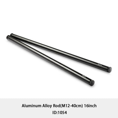 SmallRig 15mm Rods Pack with M12 Thread Rod Cap Connectors Carbon Fiber / Aluminum Alloy Rods Combination Camera Rail Rod