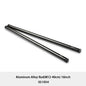 SmallRig 15mm Rods Pack with M12 Thread Rod Cap Connectors Carbon Fiber / Aluminum Alloy Rods Combination Camera Rail Rod