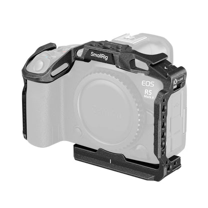 SmallRig EOS R5 Mark II "Black Mamba" / HawkLock Quick Release Cage for Canon EOS R5 Mark II Cage Kit with Top Handle