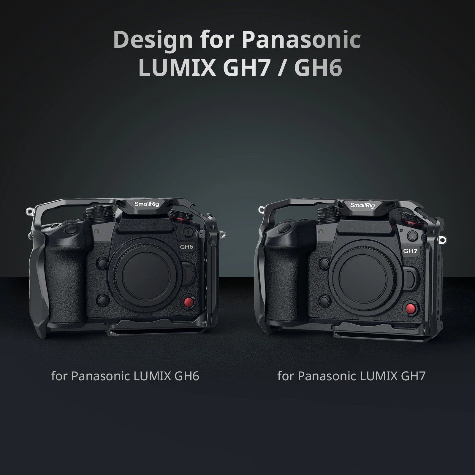 SmallRig HawkLock Quick Release Cage for Panasonic LUMIX GH7 / GH6