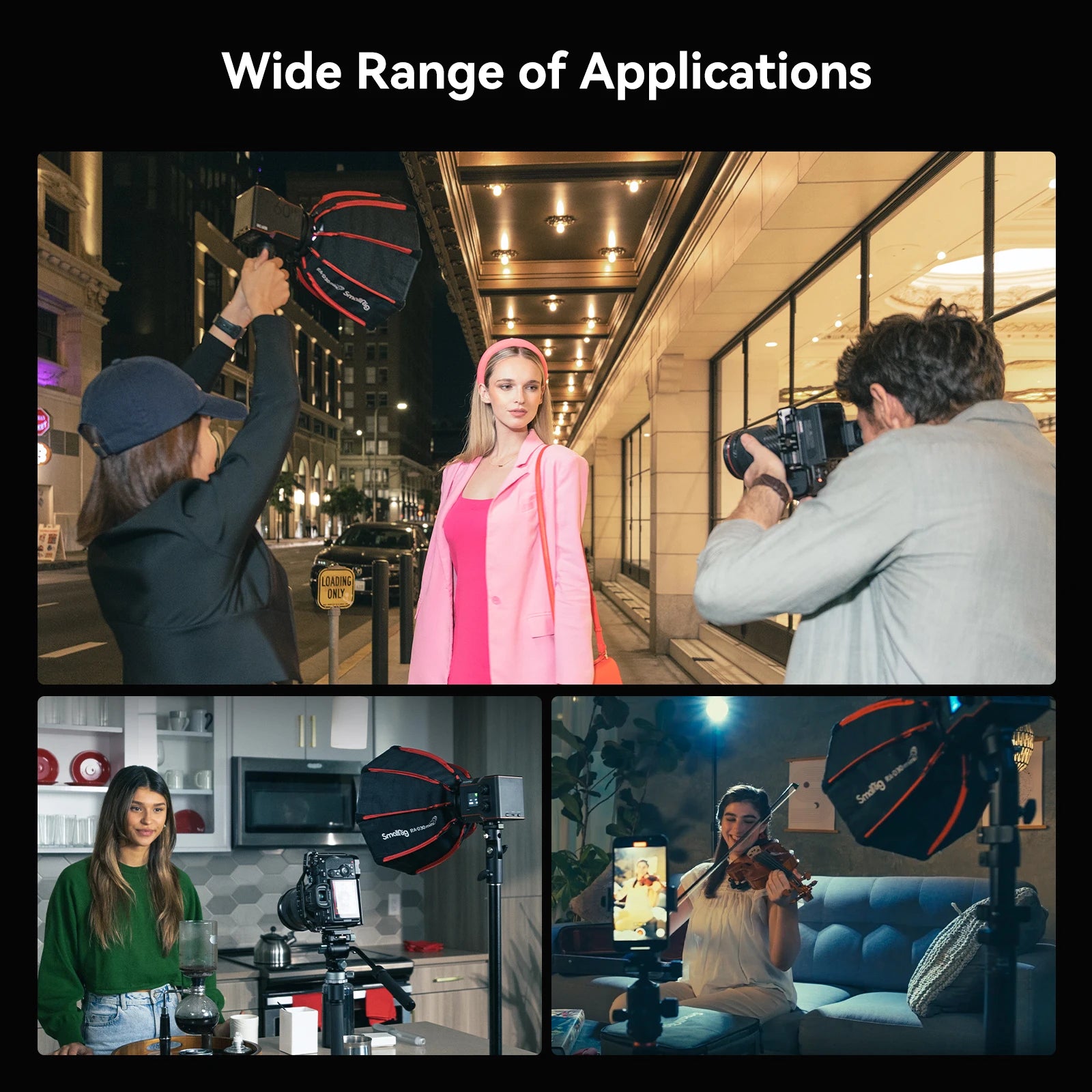 SmallRig Mini Parabolic Softbox RA-D30 RC 60B COB 29cm Quick Release