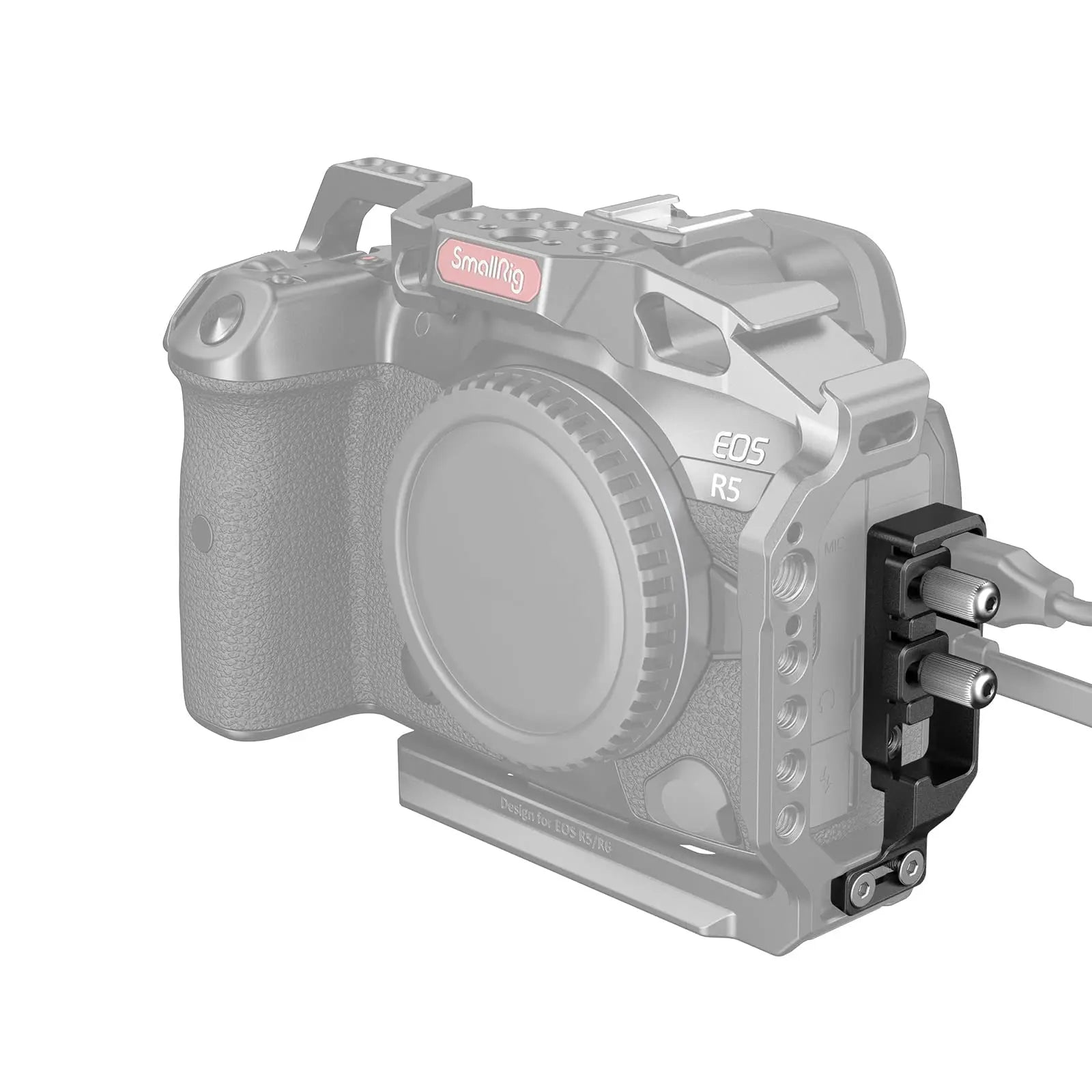 SmallRig  USB-C Cable Clamp for Canon R5 / R6 / R5 C Cage 2982/3464 and R6 Mark II Camera Cage 4159 - 2981B