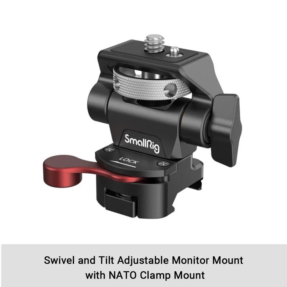 SmallRig Swivel and Tilt Adjustable Monitor Mount with ARRI-Style Mount