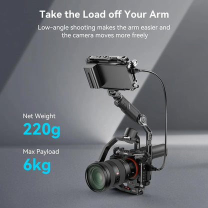 SmallRig RS 4 Mini Adjustable Handle Sling Handgrip for DJI RS 3 Mini / RS 4 Mini Gimbal Handheld Stabilizer,with NATO Clamp