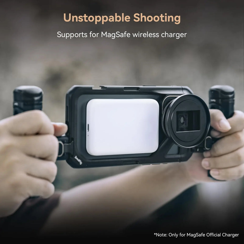 SmallRig Phone Cage for iPhone 15 Pro/15 Pro Max for Video Vlogging