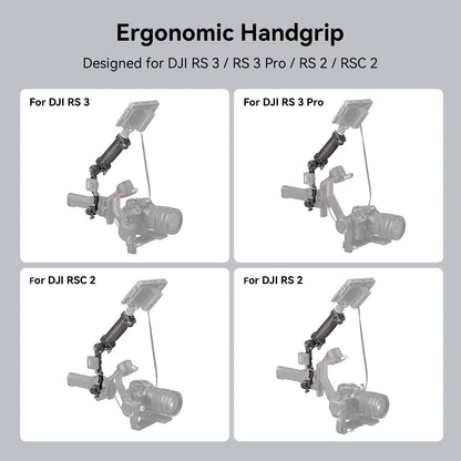 SmallRig Wireless Control Sling Handgrip  for DJI RS 2, for DJI RS 3 Pro / RS 4/RS 4 Pro with Wireless Controller 3920