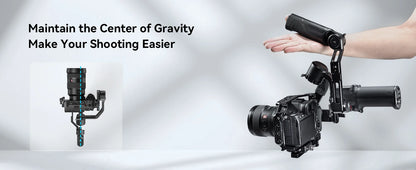 SmallRig RS 4 Mini Adjustable Handle Sling Handgrip for DJI RS 3 Mini / RS 4 Mini Gimbal Handheld Stabilizer,with NATO Clamp