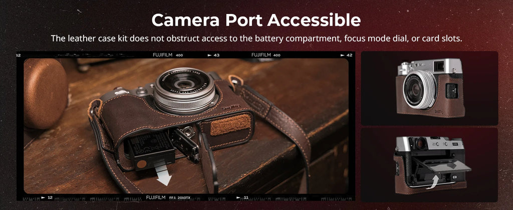 SmallRig Leather Half Case Kit for FUJIFILM X100VI
