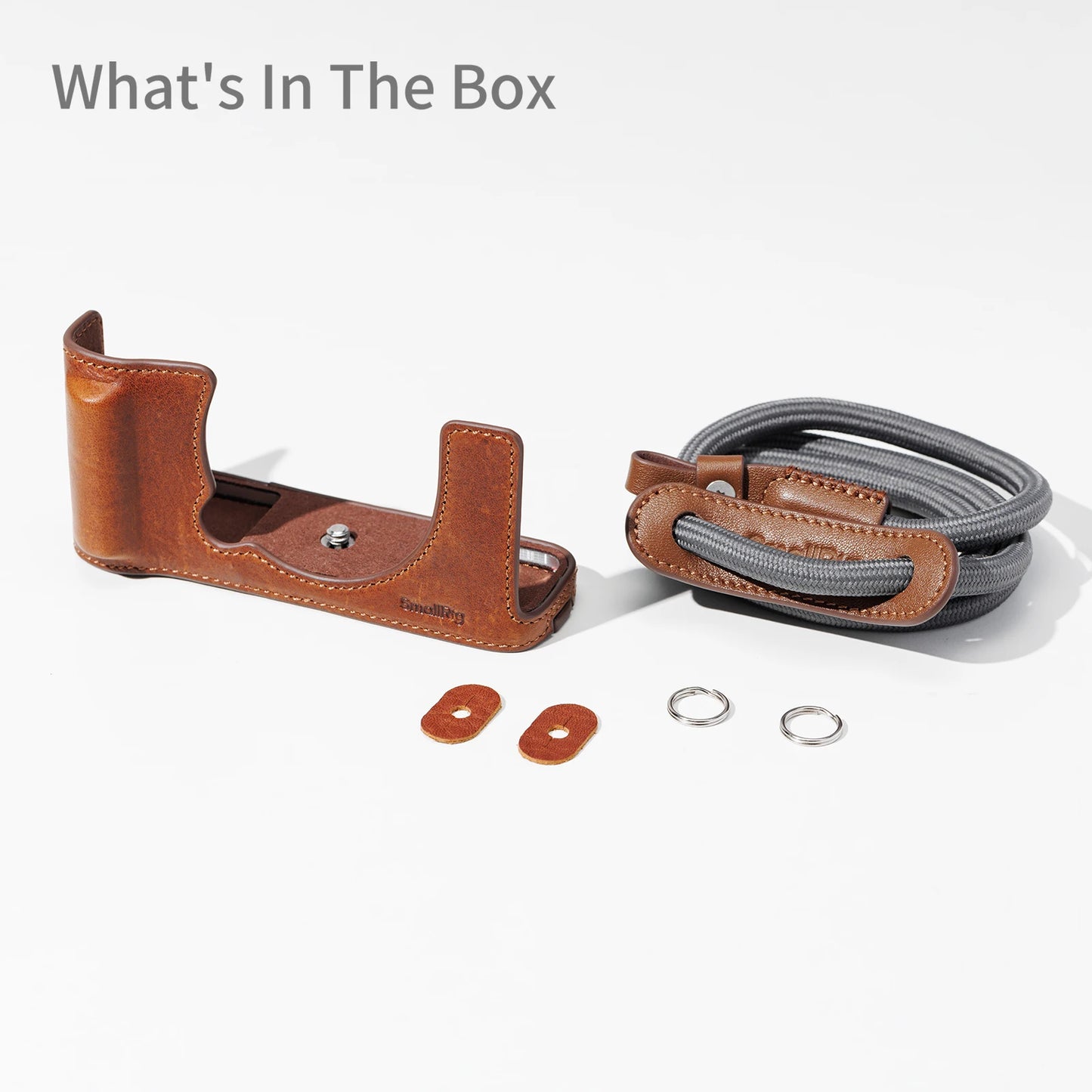 SmallRig Half Case Fujifilm X-E5 with Leather Strap