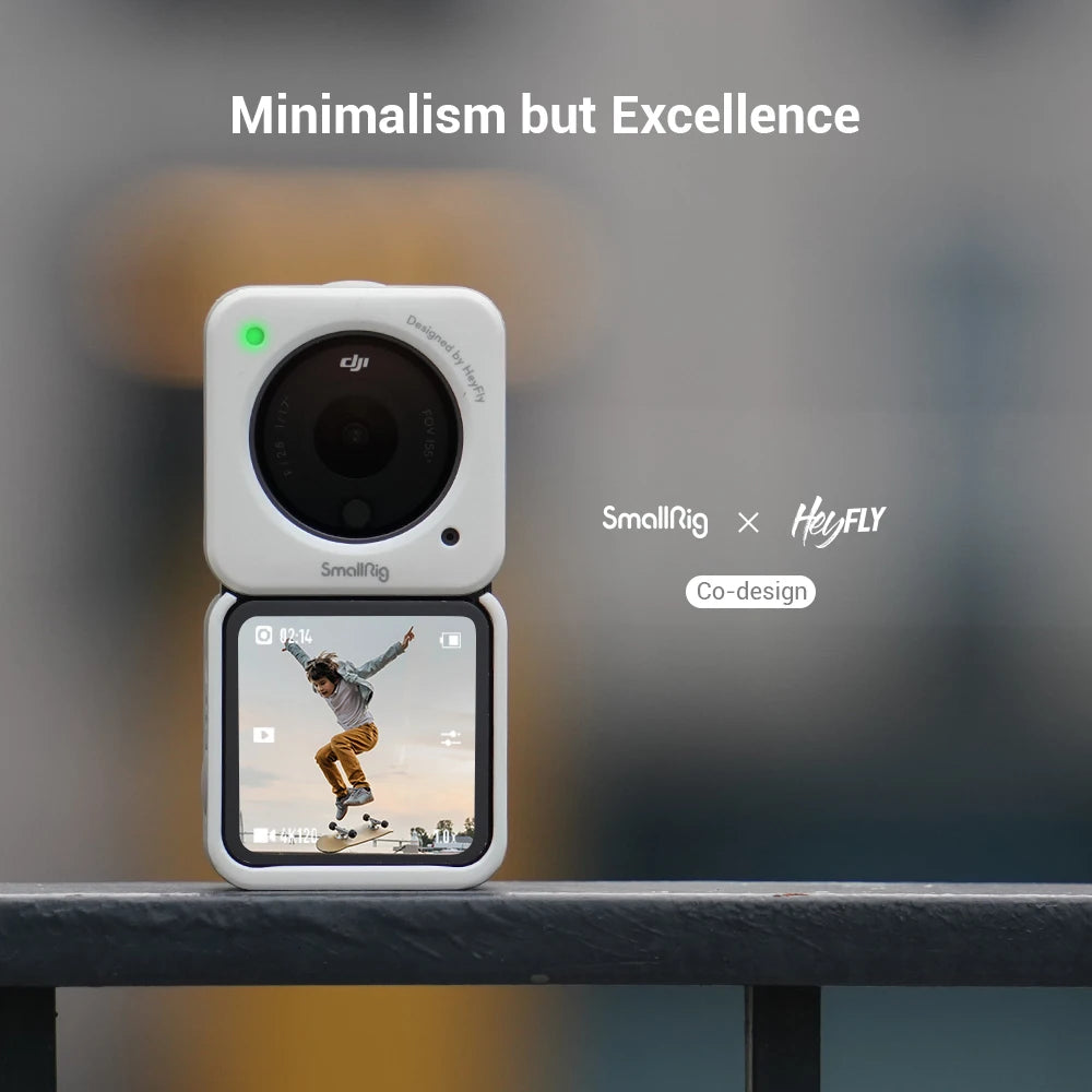 SmallRig Case For DJI Action 2 Magnetic Anti-scratch Anti-drop Anti-slip Insulation Formfitting Suits multiple Scenes 3627