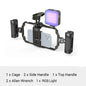 SmallRig Universal SmartPhone Cage & for iPhone 14/13 Pro/Pro Max With Foldable Handles Wireless Controls Rig for iPhone 14 /13/12