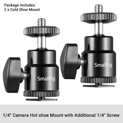 SmallRig LCD Monitor Shoe Adapter with 1/4" Screw