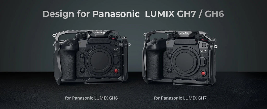 SmallRig HawkLock Quick Release Cage for Panasonic LUMIX GH7 / GH6