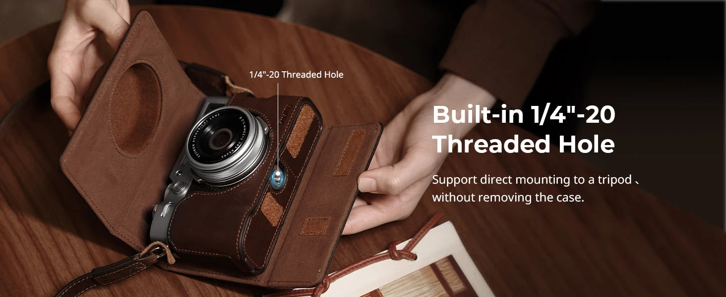 SmallRig Leather Half Case Kit for FUJIFILM X100VI
