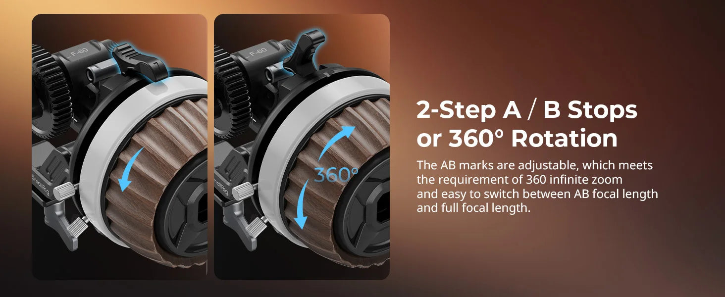 SmallRig Modular Follow Focus F60 & Accessories