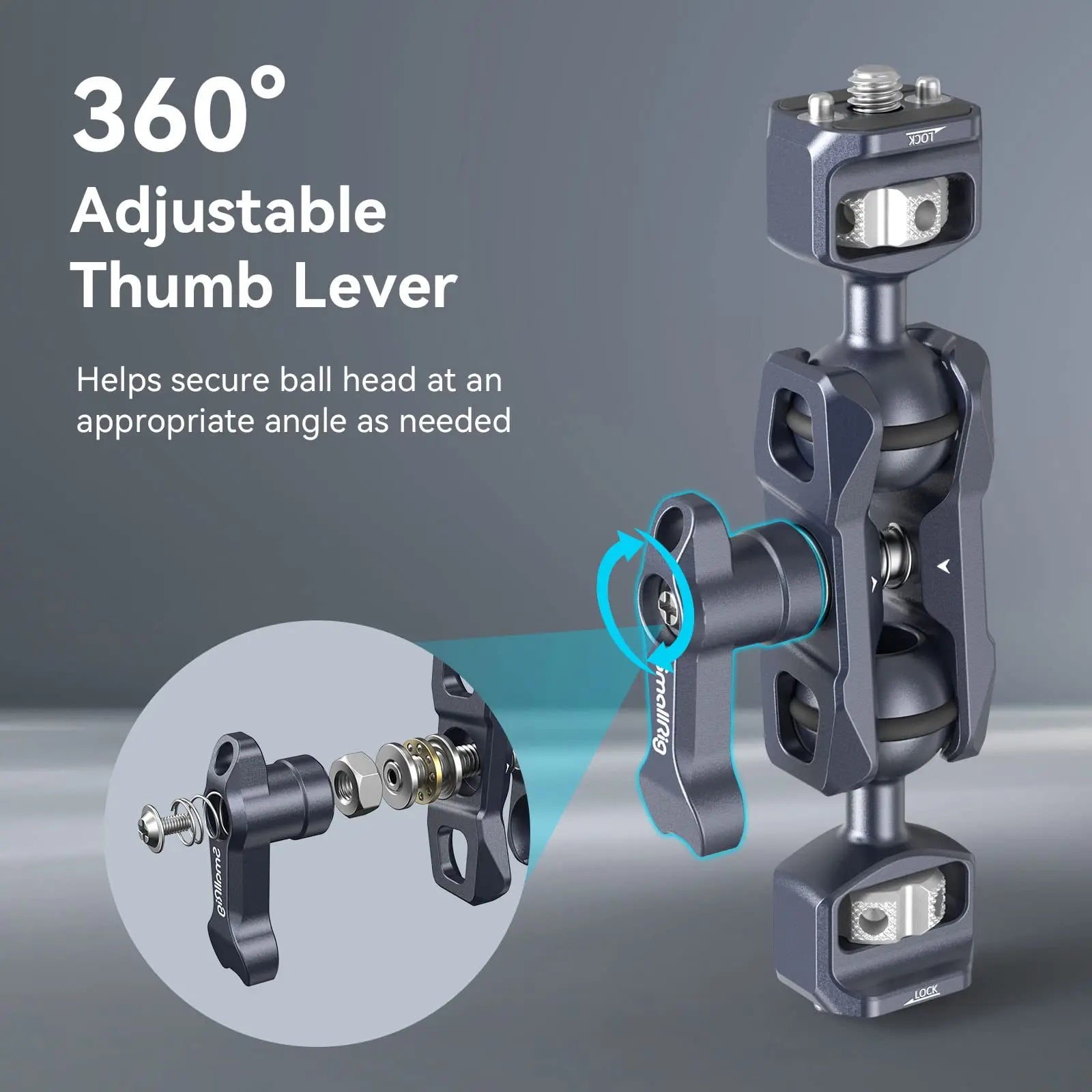 SmallRig Magic Arm with Dual Ball Heads