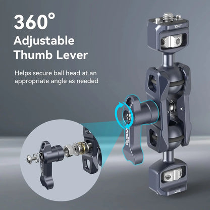 SmallRig Flexible Articulating Magic Arm with Dual Ballhead (3873)