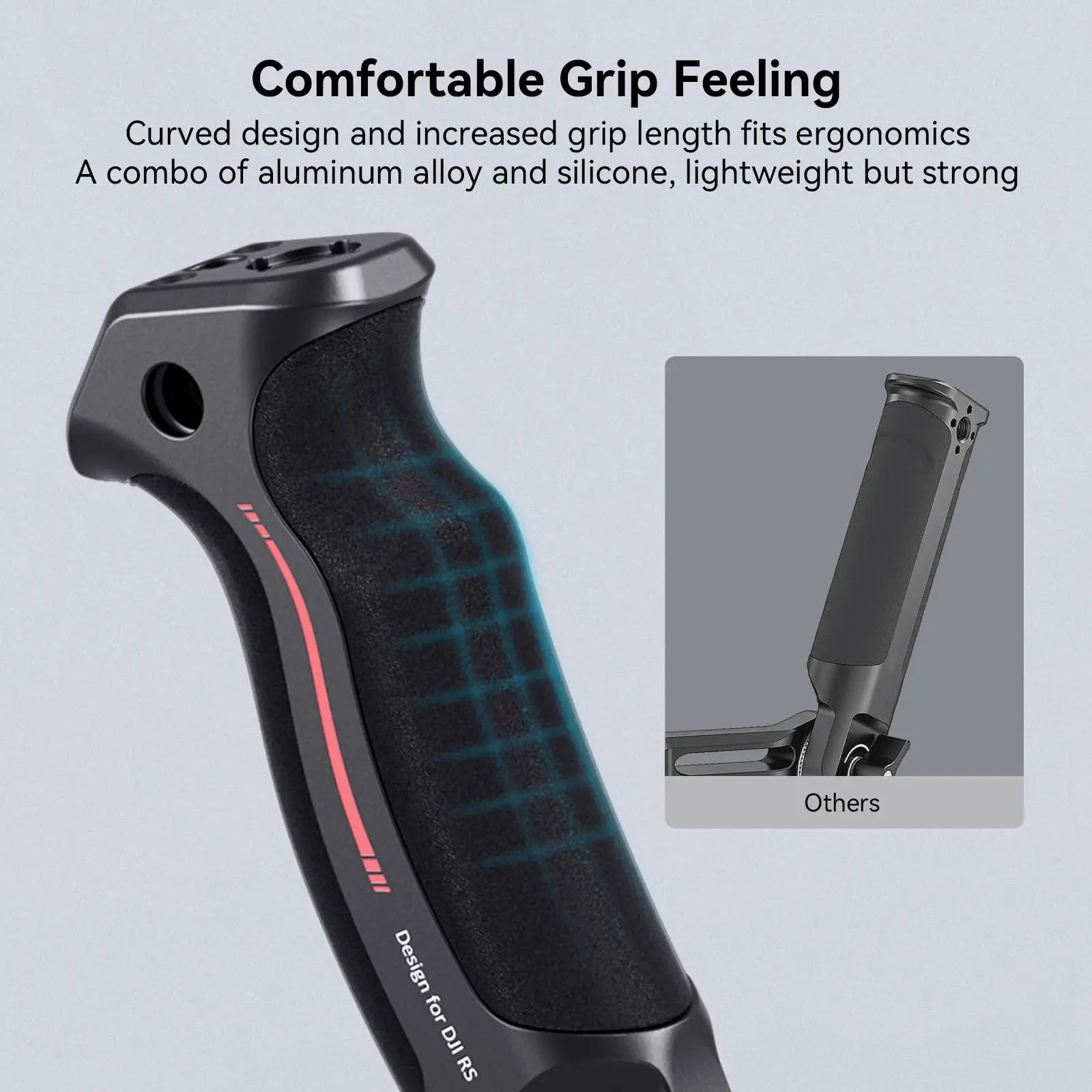 SmallRig Adjustable Handle Sling Handgrip for DJI RS 2 / RS 3 / RS 3 Pro/ RS 3 Mini / RS 4 Pro / RS 4 Gimbal Handheld Stabilizer