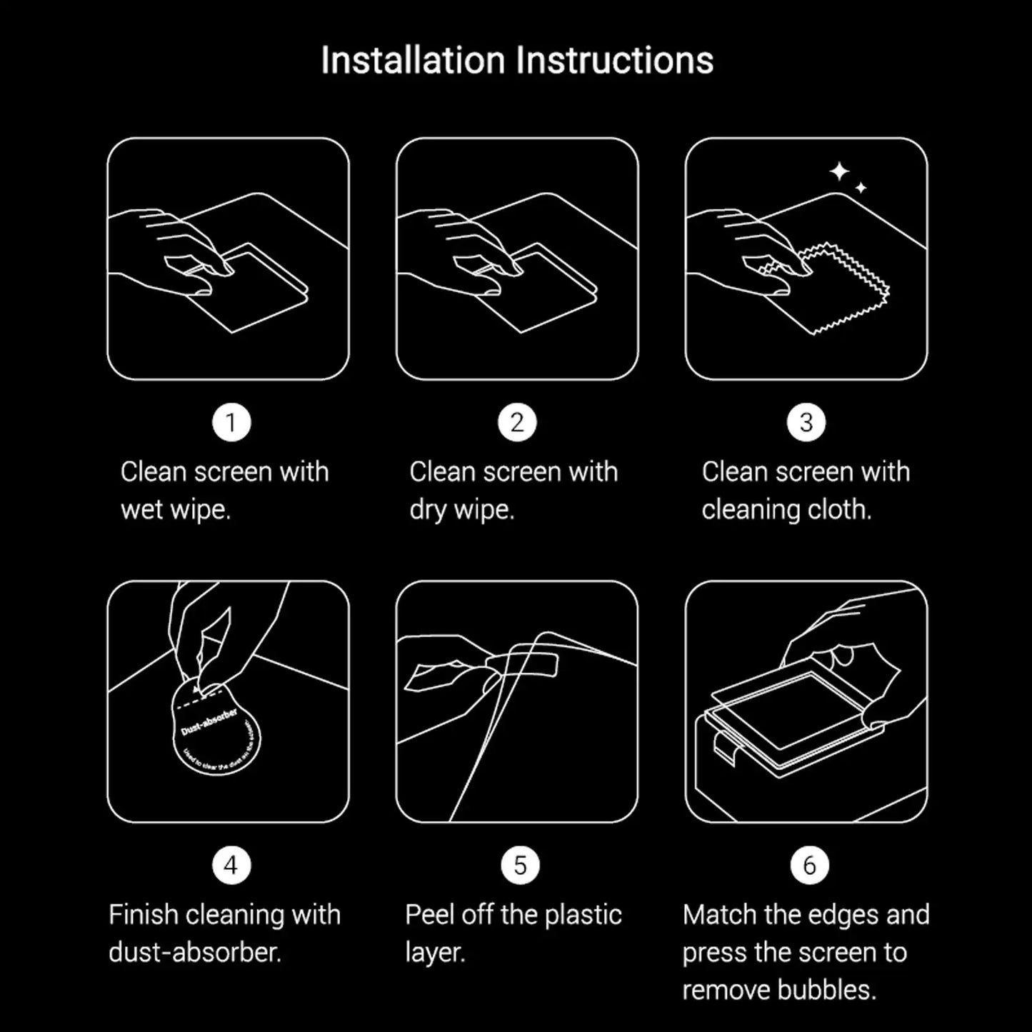 SmallRig Screen Protector for Sony Alpha 7CR/ Alpha 7C II/Alpha 6700 / ZV-E1 / Alpha 7 IV, 0.4mm Ultra-Thin Tempered Glass 2pcs