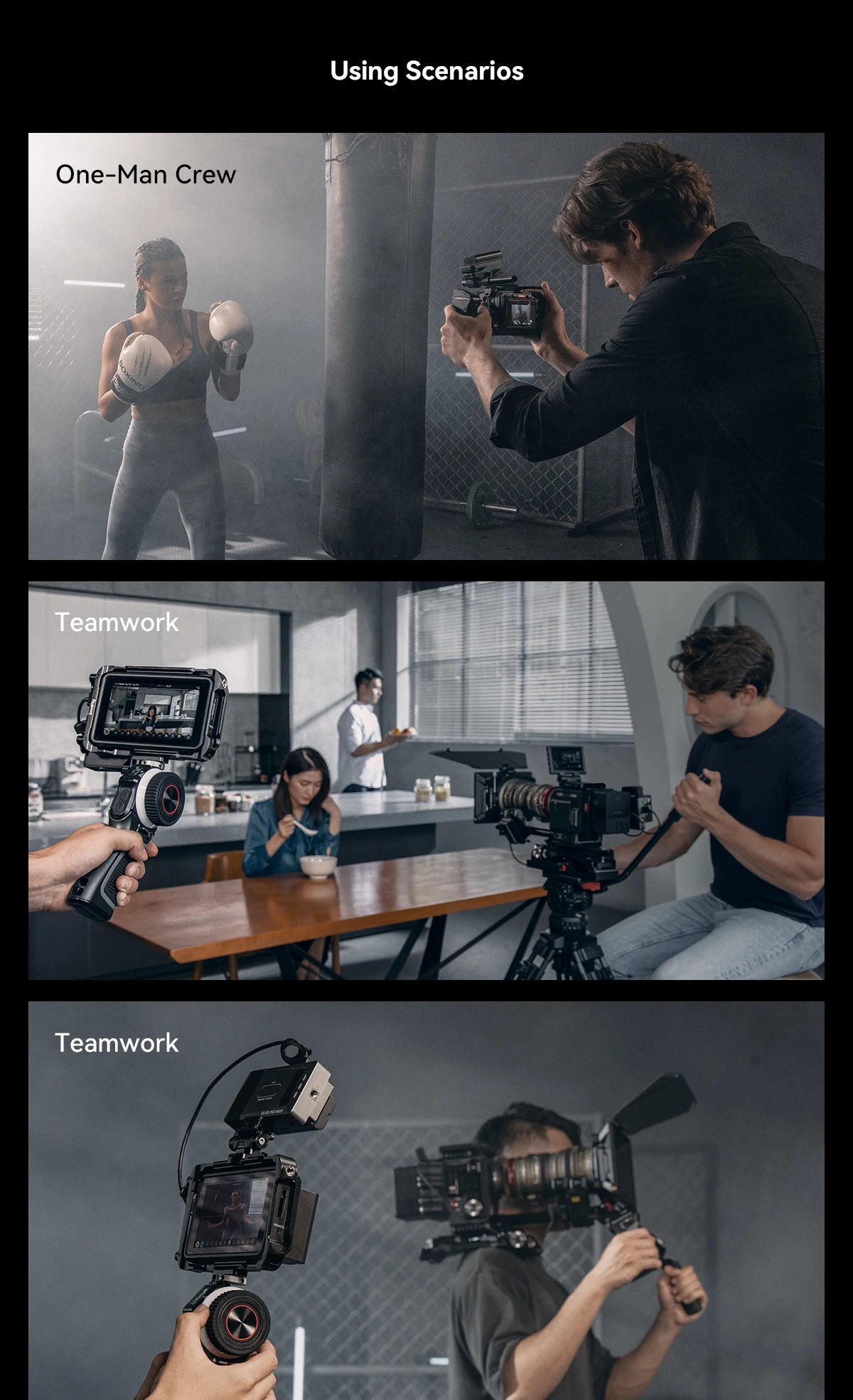 SmallRig MagicFIZ Wireless Follow Focus Handgrip Kit & Accesories