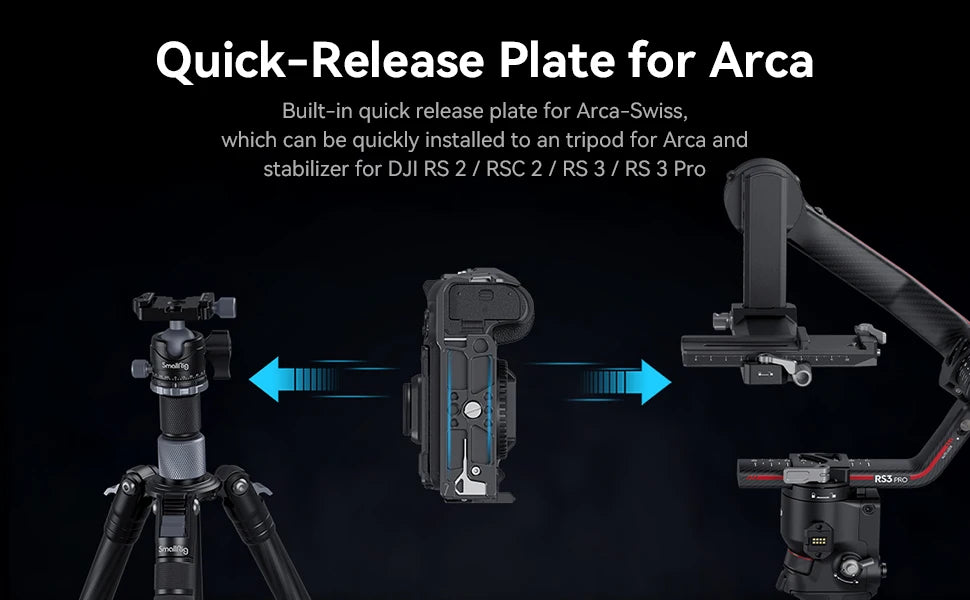 SMALLRIG Z8 Cage Kit for Nikon Z8 with Top Handle and Cable Clamp - 3941