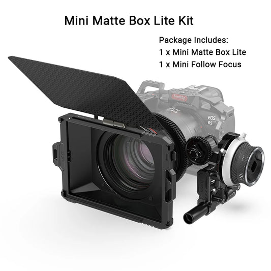 SmallRig Mini Matte Box for mirrorless cameras & Mini Follow Focus