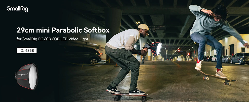 SmallRig Mini Parabolic Softbox RA-D30 RC 60B COB 29cm Quick Release