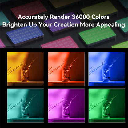 SmallRig RM120 Super Long-Battery-Life RGB Video Light Portable  All-in-One