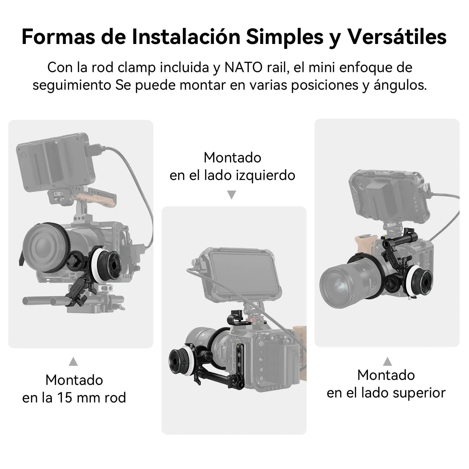 SmallRig Portable Mini Follow Focus