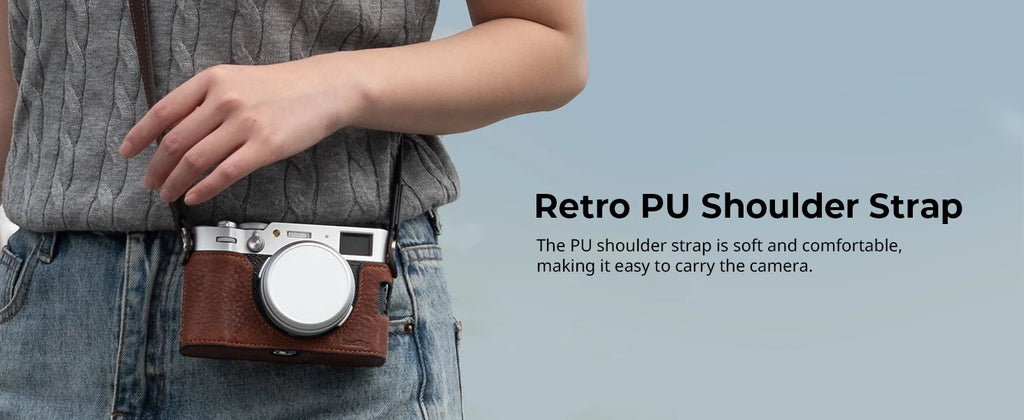 SmallRig Leather Half Case Kit for FUJIFILM X100VI