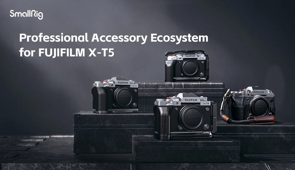 SmallRig Multifunctional Cage for FUJIFILM X-T5 Retro Handheld Cage Kit