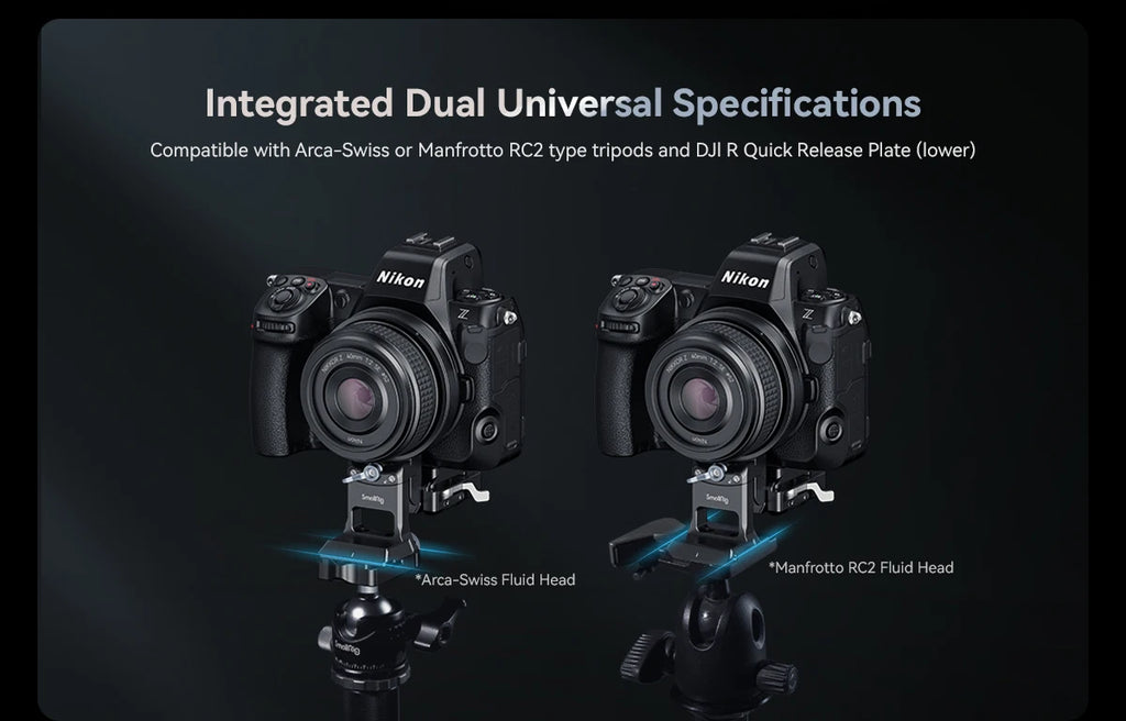 SmallRig Rotatable Plate Kit for Nikon