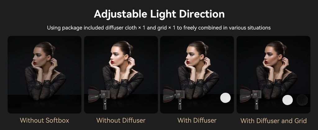 SmallRig Mini Parabolic Softbox RA-D30 RC 60B COB 29cm Quick Release