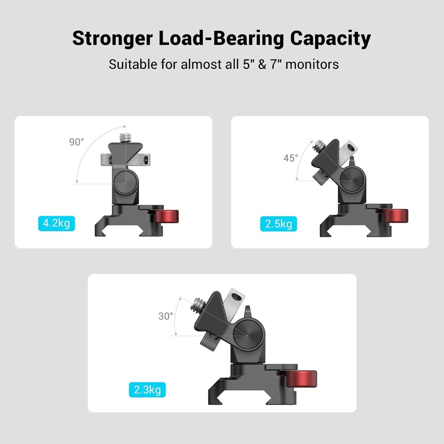 SmallRig Swivel and Tilt Adjustable Monitor Mount with NATO Clamp