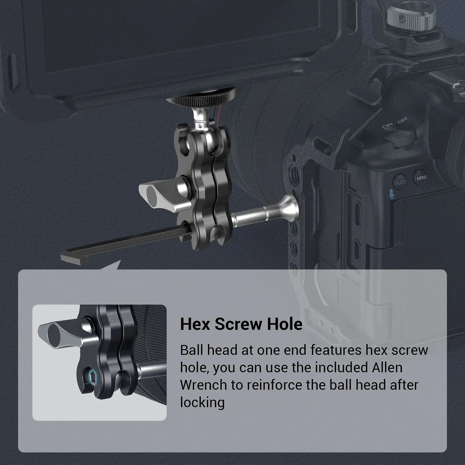 SmallRig Mini Magic Arm with Dual Universal Ball Head