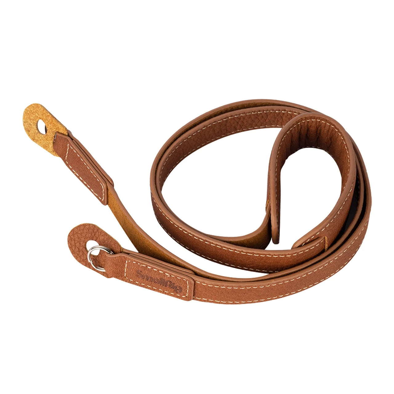 SmallRig Leather Camera Strap, Vintage Brown Genuine Leather Neck Shoulder Camera Strap
