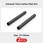 SmallRig 15mm Carbon Fiber Rod 4 inch Long for 15mm Rod Light Weight Support System DSLR Camera Rig - 1871 (2PCS Pack)