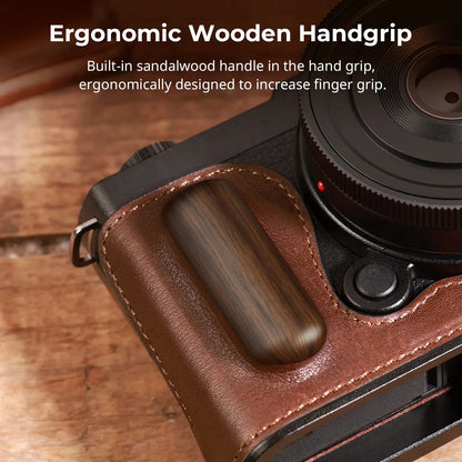 SmallRig Leather Half Case for Panasonic LUMIX S9 4703