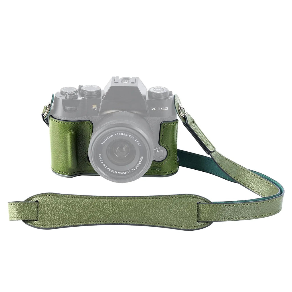 SmallRig X-T50 Half Leather Case Kit with Shoulder Strap