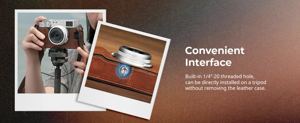 SmallRig Leather Half Case Kit for FUJIFILM X100VI