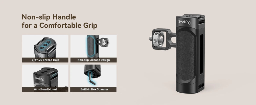 SmallRig Universal Phone Cage Smartphone Video Rig Kit with Handles, Handheld Filmmaking Vlogging Case